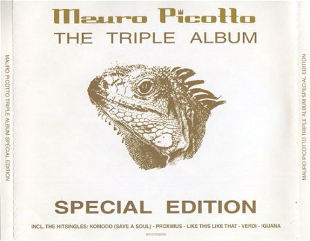 3CD Mauro Picotto The Triple Album - 1