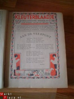 gebonden jaargang Kleuterblaadje uit 1931 - 1