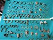 Antieke bronzen en koperen ringen 1800/1900.no 2. - 1 - Thumbnail