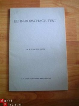 Behn-Rorschachtest door P. van den Broek - 1
