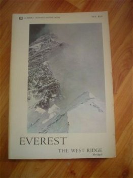 Everest, the west ridge by Thomas F. Hornbein - 1