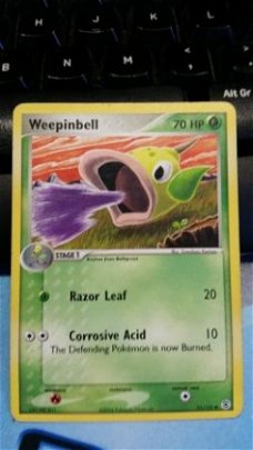 Weepinbell 51/112 Ex FireRed and LeafGreen