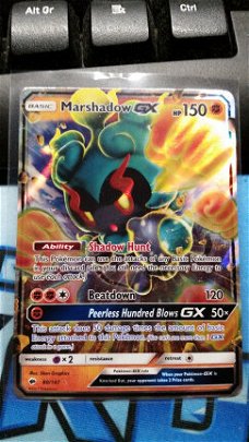 Marshadow GX  80/147 Ultra Rare sm burning shadows
