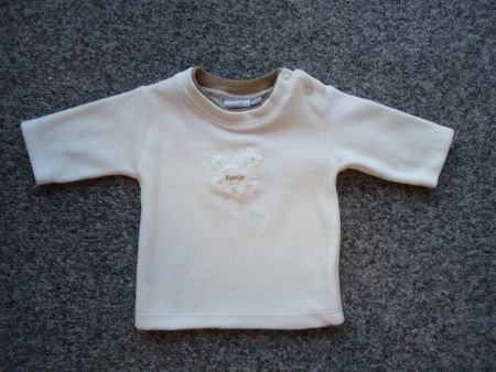 FEETJE Velours sweater ecru/beige maat 50 - 3