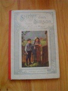Sterker dan Simson door A.C. van de Mast