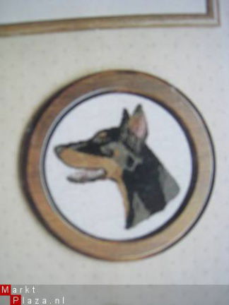 Borduurpatroon Doberman - nr. 1