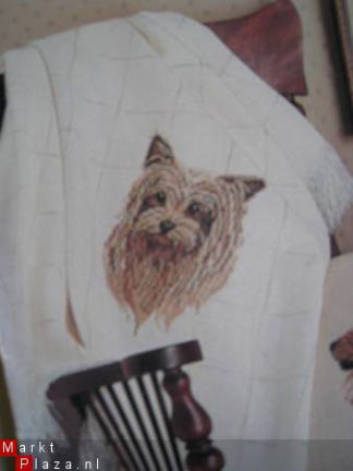 Borduurpatroon Yorkshire Terrier - nr. 1