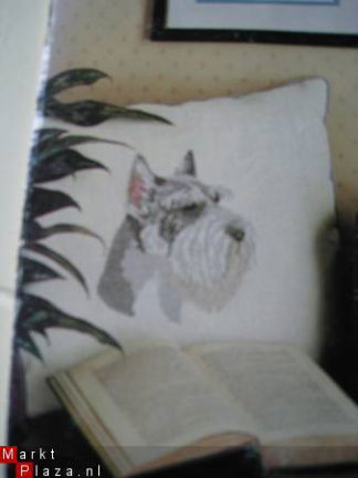 Borduurpatroon Schnauzer - nr. 1
