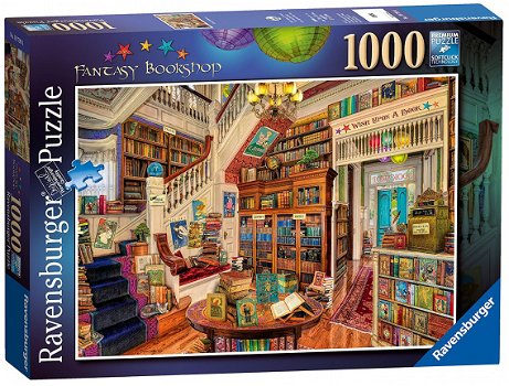 Ravensburger - Fantasy Bookshop - 1000 Stukjes Nieuw - 2