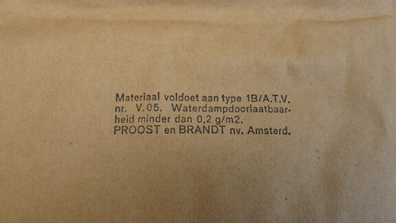 Rantsoen Pakje, GROEP 10-IN-1, Thee, Koninklijke Landmacht, 1961.(Nr.1) - 3
