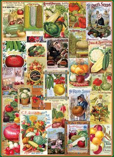 Eurographics - Vegetables - Seed Catalogue Collection - 1000 Stukjes Nieuw