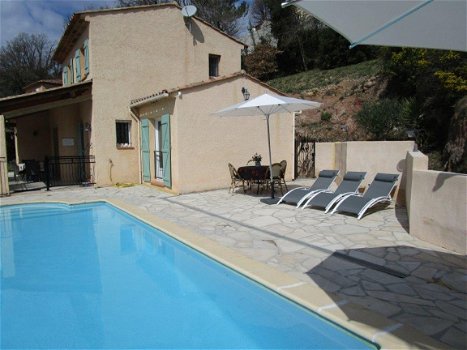 Vakantiehuis/villa met zwemb nabij Côte- d'Azur-Provence Z-Frankrijk. - 1