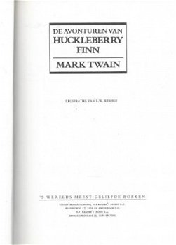 MARK TWAIN**DE AVONTUREN VAN HUCKLEBERRY FINN*READERS DIGEST - 2