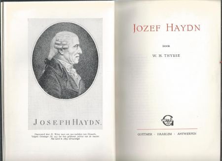 W. H. THYSSE**JOZEF HAYDN**GOTTMER HAARLEM ANTWERPEN - 2