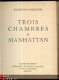 GEORGES SIMENON**TROIS CHAMBRES A MANHATTAN**ARTHEME FAYARD - 1 - Thumbnail