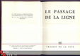 GEORGES SIMENON**LE PASSAGE DE LA LIGNE**PRESSES DE LA CITE* - 1 - Thumbnail