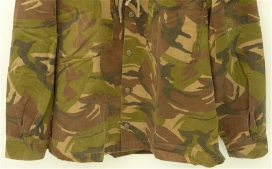 Jas, Gevechts, Uniform, KL, M93, Woodland Camouflage, maat: 6080/0005, 1990.(Nr.1) - 2