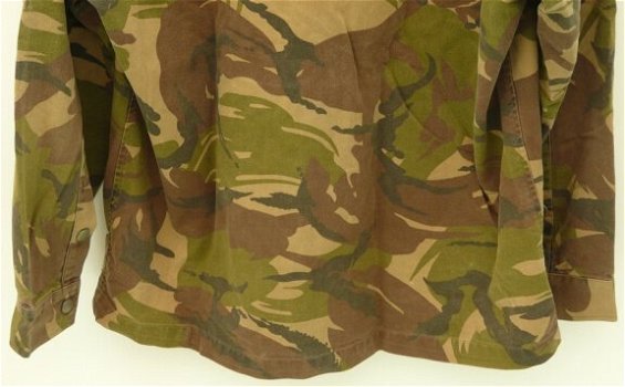 Jas, Gevechts, Uniform, KL, M93, Woodland Camouflage, maat: 6080/0005, 1990.(Nr.1) - 6