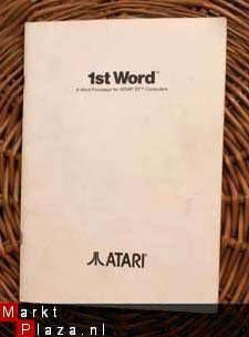 Atari 1st word - 1