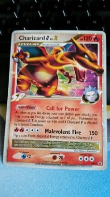 Charizard lvx dp45 promo nearmint