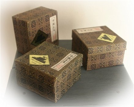3 oude chinese doosjes - 3
