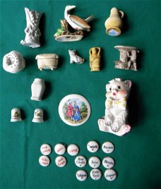 Diversen oude en stenen voorwerpen. Prijzen enmaten op aanvr