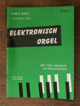 Carlo West - Leerboek voor Elektronisch Orgel (3) - 1