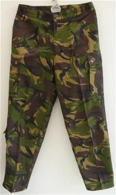 Broek, Gevechts, Uniform, KL, M93, Woodland Camouflage, maat: 8595/9000, 1990.(Nr.3)