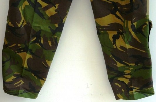 Broek, Gevechts, Uniform, KL, M93, Woodland Camouflage, maat: 8595/9000, 1990.(Nr.3) - 5