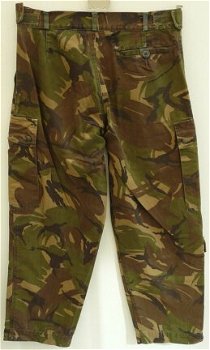 Broek, Gevechts, Uniform, KL, M93, Woodland Camouflage, maat: 7080/8090, 1990.(Nr.1) - 3