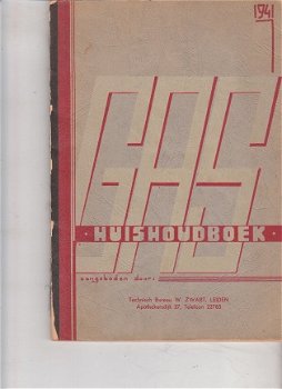 Gashuishoudboek 1941 - 1