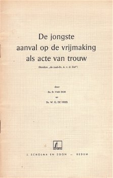 De jongste aanval op de vrijmaking als acte van trouw - 1