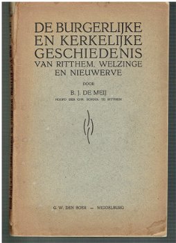 De burgerlijke en kerkelijke geschiedenis van Ritthem etc - 1