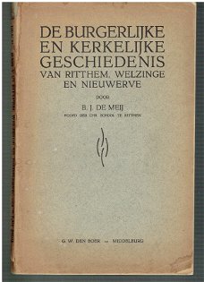 De burgerlijke en kerkelijke geschiedenis van Ritthem etc