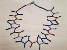 Spiraalketting warme kleuren