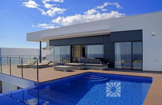 Luxe villa`s met zeezicht Moraira Costa Blanca - 1