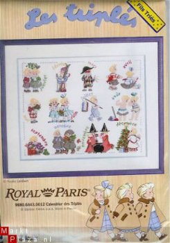 AANBIEDING ROYAL PARIS GROOT BORDUURPAKKET , LES TRIPLES 12 MAANDEN - 1