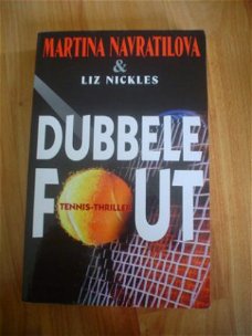 Dubbele fout door Martina Navratilova & L. Nickles