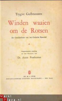 TRYGVE GULBRANSSEN*WINDEN WAAIEN OM DE ROTSEN**SINE DATO - 1