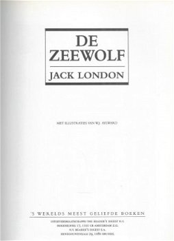 JACK LONDON**DE ZEEWOLF**READER'S DIGEST*MEEST GELIEFDE BOEK - 4