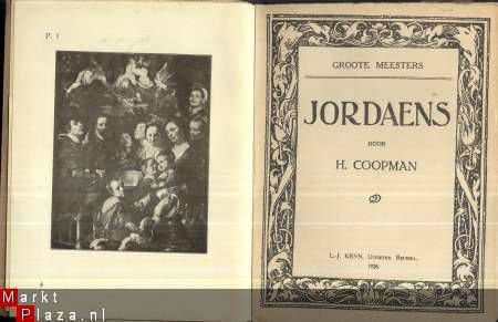 JORDAENS**H. COOPMAN**JORDAENS**GROOTE MEESTERS - 1