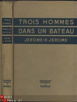 JEROME K. JEROME**TROIS HOMMES DANS UN BATEAU*1946*ROMBALDI* - 1