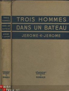 JEROME K. JEROME**TROIS HOMMES DANS UN BATEAU*1946*ROMBALDI*
