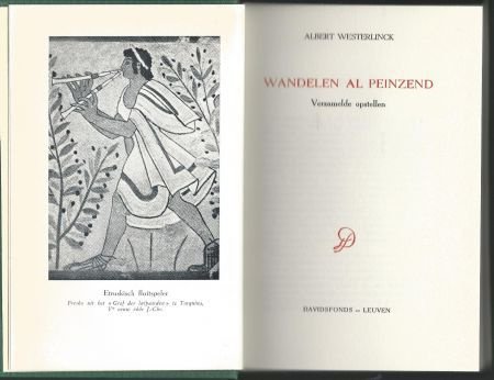 ALBERT WESTERLINCK**WANDELEN AL PEINZEND**TEXTUUR LINNEN BOE - 2