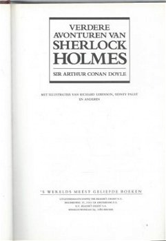 SIR ARTHUR CONAN DOYLE*VERDERE AVONTUREN VAN SHERLOCK HOLMES - 2