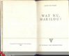 JEAN DU PARC**WAT NU, MARILOU ?**1955**P. VINK **WITTE HARDC - 2 - Thumbnail