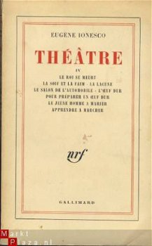 EUGENE IONESCO**THEATRE IV**LE ROI SE MEURT*LA SOIF ET LA FA - 1