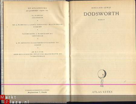 SINCLAIR LEWIS**DODSWORTH**H.J.W. BECHT ATLAS REEKS** - 2