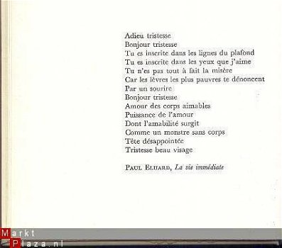 FRANCOISE SAGAN**1.BONJOUR TRISTESSE2.VERRE GLIMLACH3.BRAHMS - 6