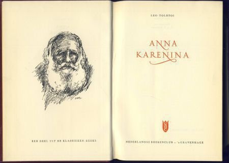 LEO TOLSTOI**ANNA KARENINA**HARDCOVER NBC 'S-GRAVENHAG - 2